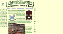 Desktop Screenshot of candylandnj.com